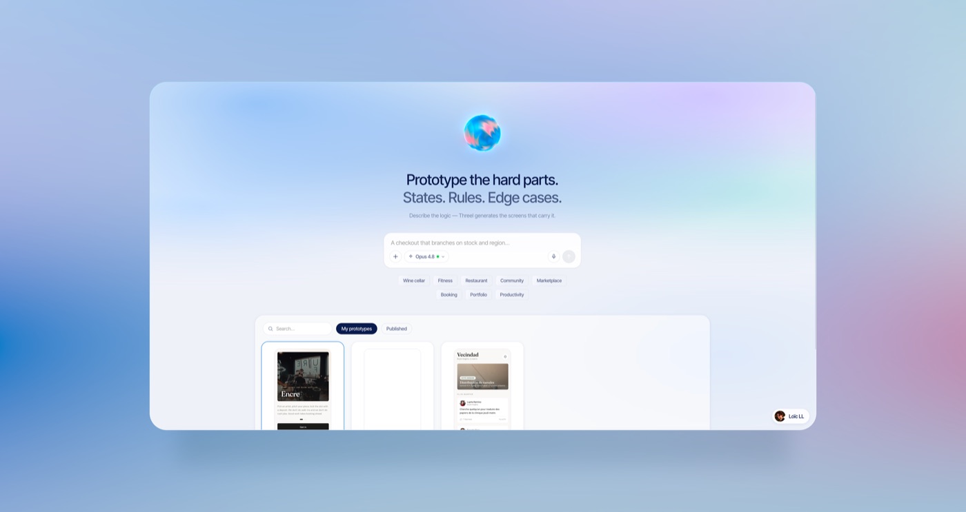 AI design tool that generates mobile prototypes case study