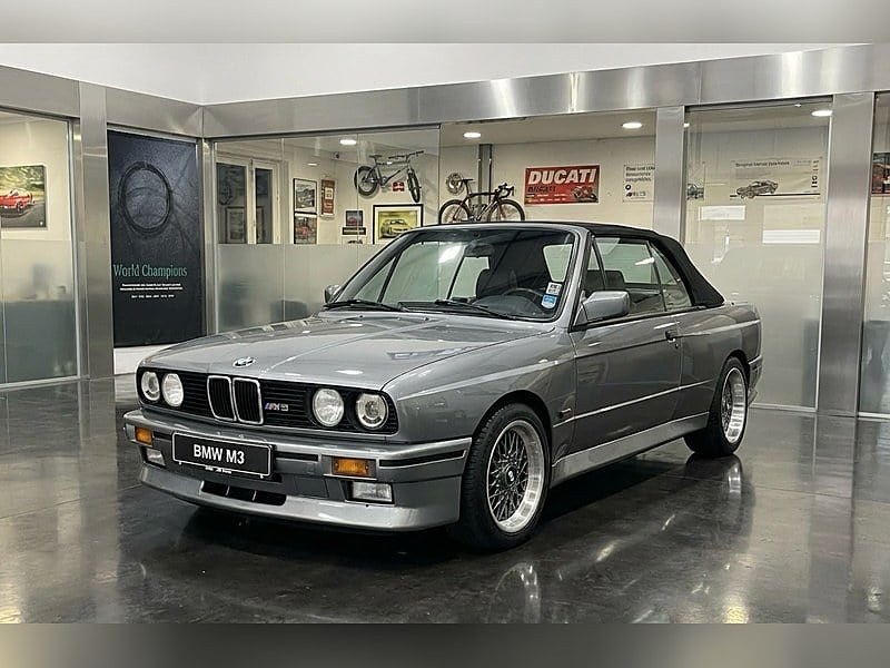 A 1989 BMW M3 (E30), the heritage reference